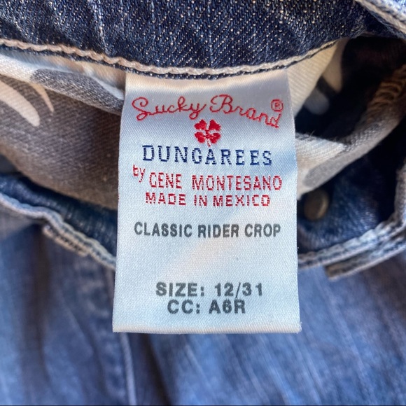 Lucky Brand Classic Rider Crop Jeans - Picture 4 of 10